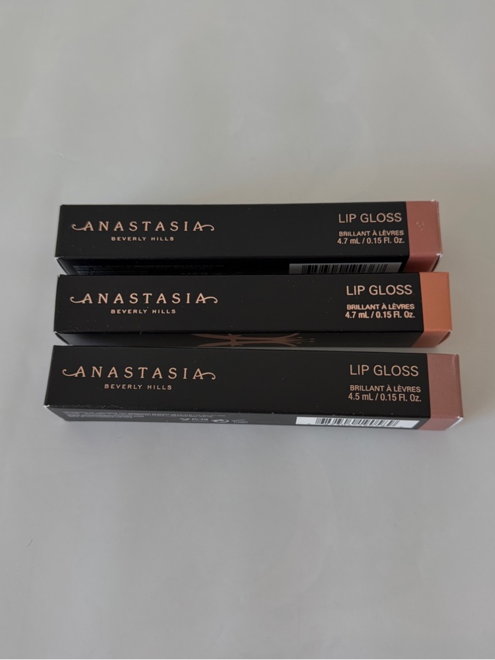 Anastasia Beverly Hills Lip Gloss - set of 3